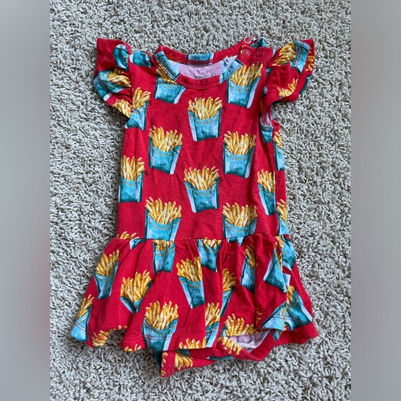 Posh Peanut Red French Fry twirl dress - Picture 1 of 5